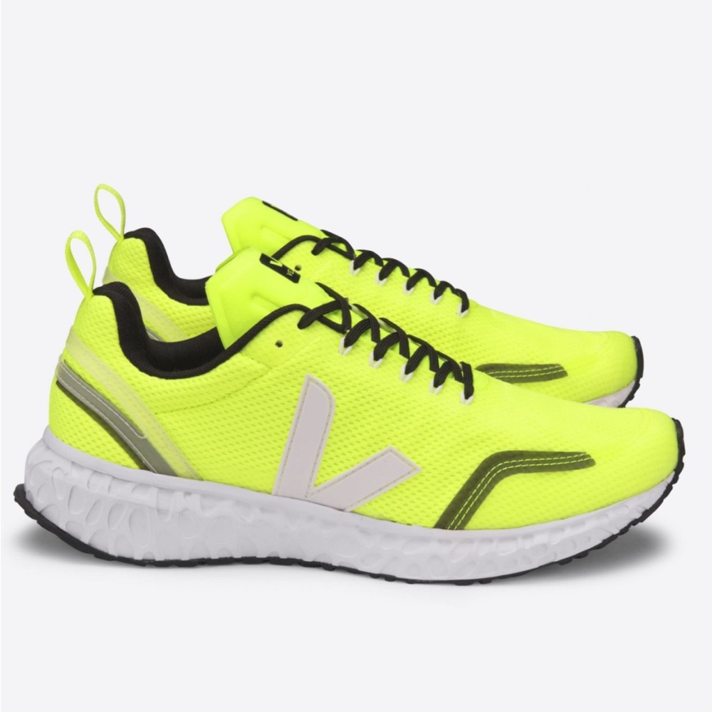Veja Condor Mesh Jaune Fluo White Sneakerss US 7 New